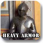 medieval plate armor heavy pauldrons