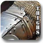 medieval armor thighs