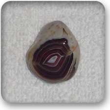 polished heartstone