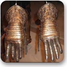 fist weapons armored Gauntlets